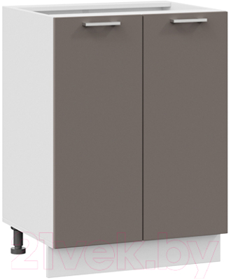 Шкаф-стол кухонный ТриЯ Габриэлла 1Н6 (белый/муссон) - фото