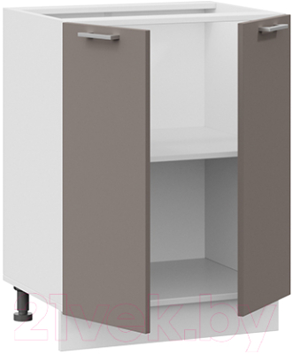 Шкаф-стол кухонный ТриЯ Габриэлла 1Н6 (белый/муссон)