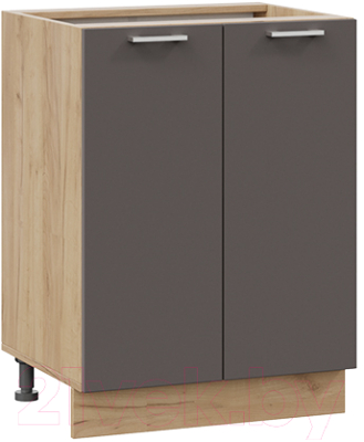 Шкаф-стол кухонный ТриЯ Габриэлла 1Н6 (дуб крафт золотой/муссон) - фото