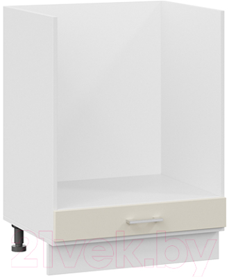Шкаф под духовку ТриЯ Габриэлла 1Н6Б (белый/крем) - фото
