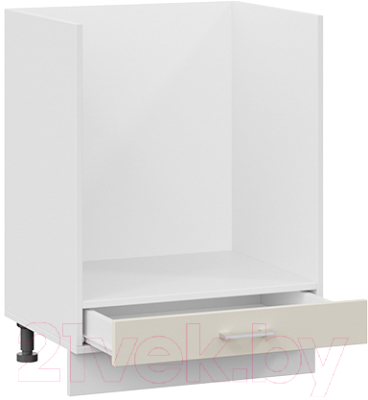 Шкаф под духовку ТриЯ Габриэлла 1Н6Б (белый/крем)