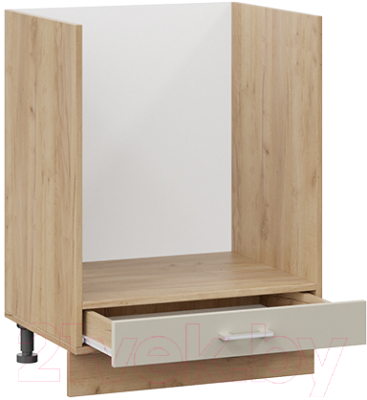 Шкаф под духовку ТриЯ Габриэлла 1Н6Б (дуб крафт золотой/крем)