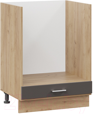 Шкаф под духовку ТриЯ Габриэлла 1Н6Б (дуб крафт золотой/муссон) - фото