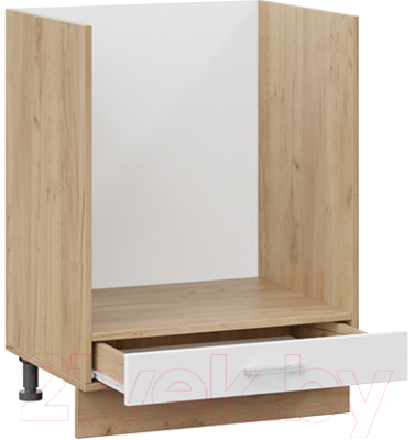 Шкаф под духовку ТриЯ Габриэлла 1Н6Б (дуб крафт золотой/сноу)