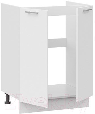 Шкаф под мойку ТриЯ Габриэлла 1Н6М (белый/сноу)