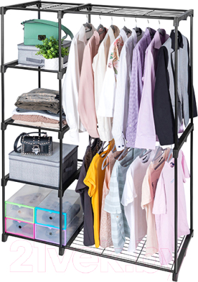 Стеллаж El Casa С вешалкой / 240220