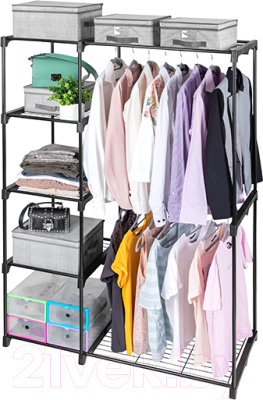 Стеллаж El Casa С вешалкой / 240220