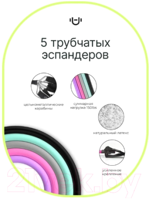 Набор эспандеров UrbanFit 399009