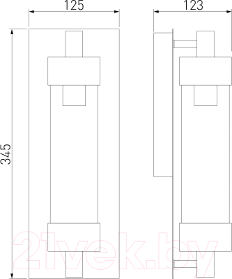 Бра уличное Elektrostandard Pipe D / 35151/D