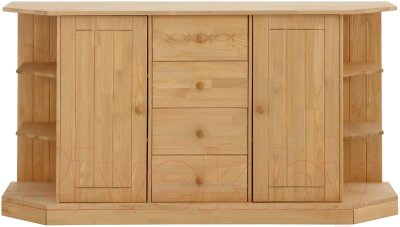 Тумба Dipriz Indra 2дв 1618 Д.1277.01 (бейц/масло)