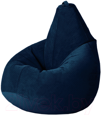 Бескаркасное кресло Kreslomeshki Груша XL / GV-120x85-MG (морская глубина) - фото