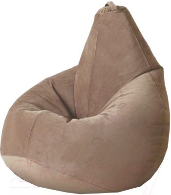 Бескаркасное кресло Kreslomeshki Груша XXXL / GV-145x100-TSH (темный шоколад) - фото