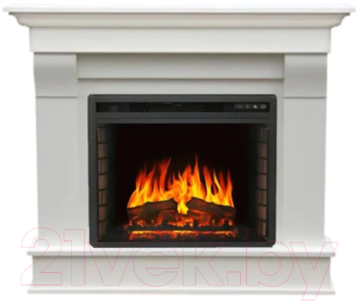 Каминокомплект Смолком Albion V23 + Vision 23 EF LED FX - фото