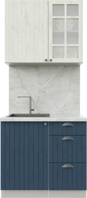 Готовая кухня Интерлиния Берес 0.9А - фото