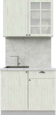 Готовая кухня Интерлиния Берес 1.0А - фото