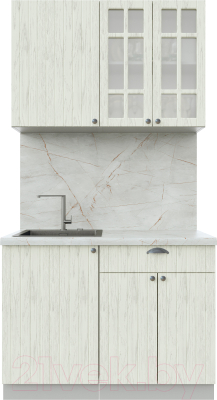 Готовая кухня Интерлиния Берес 1.1А - фото