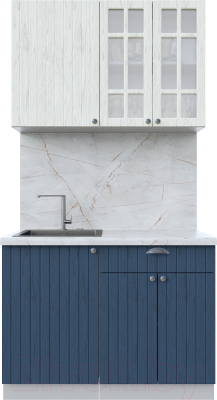 Готовая кухня Интерлиния Берес 1.1А - фото