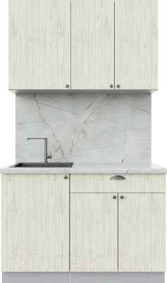 Готовая кухня Интерлиния Берес 1.2А - фото