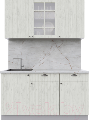 Готовая кухня Интерлиния Берес 1.5А - фото