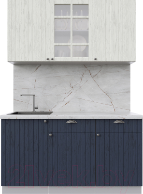 Готовая кухня Интерлиния Берес 1.5А - фото