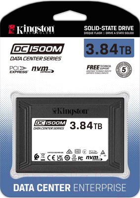 SSD диск Kingston DC1500M 3840G (SEDC1500M/3840G)