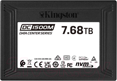 SSD диск Kingston DC1500M 7680G (SEDC1500M/7680G) - фото