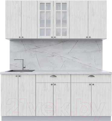 Готовая кухня Интерлиния Берес 1.9А - фото