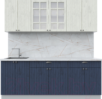 Готовая кухня Интерлиния Берес 2.1А - фото