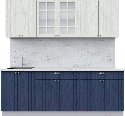 Готовая кухня Интерлиния Берес 2.2А - фото