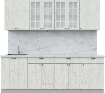 Готовая кухня Интерлиния Берес 2.3А - фото