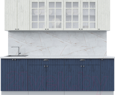 Готовая кухня Интерлиния Берес 2.5А - фото