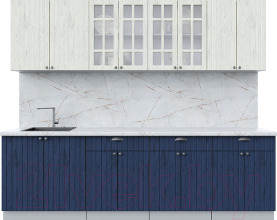 Готовая кухня Интерлиния Берес 2.6А - фото