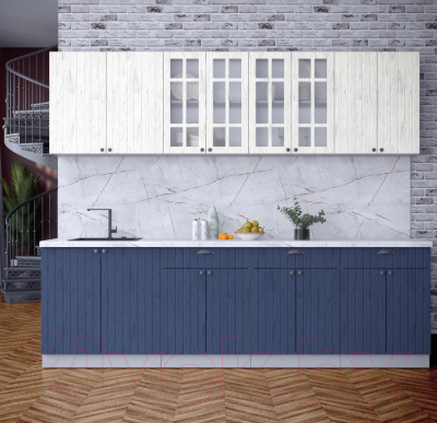 Готовая кухня Интерлиния Берес 2.6А