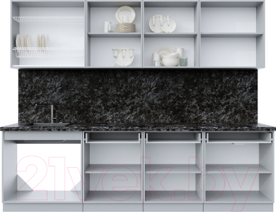 Готовая кухня Интерлиния Берес 2.7А
