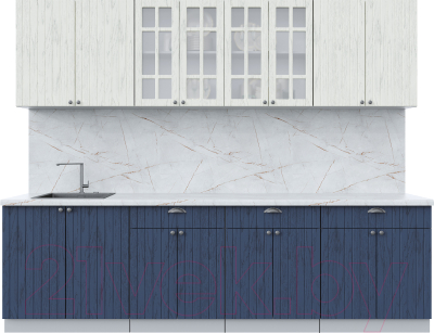 Готовая кухня Интерлиния Берес 2.7А - фото