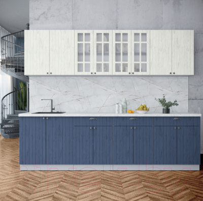 Готовая кухня Интерлиния Берес 2.7А