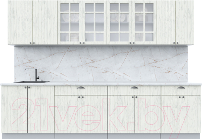Готовая кухня Интерлиния Берес 3.0А - фото