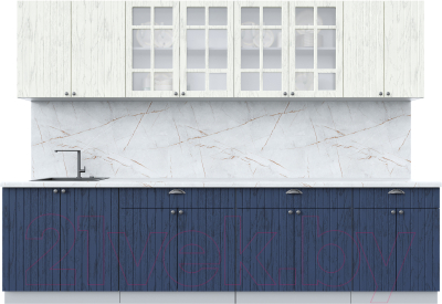 Готовая кухня Интерлиния Берес 3.0А - фото