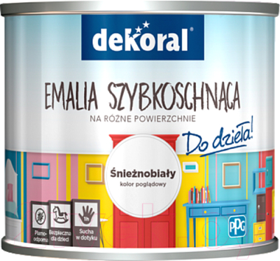 Эмаль Dekoral Do Dziela Акриловая быстросохнущая - фото