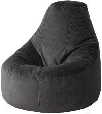 Бескаркасное кресло Kreslomeshki Айтишник XXL / AV-85x85-CH (черный) - фото