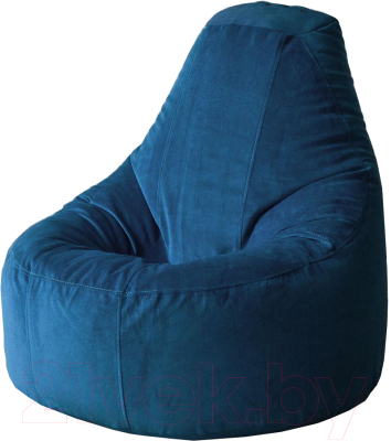 Бескаркасное кресло Kreslomeshki Айтишник XXXL / AV-100x100-M (морская глубина) - фото