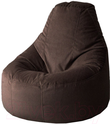 Бескаркасное кресло Kreslomeshki Айтишник XXXL / AV-100x100-TSH (темный шоколад) - фото