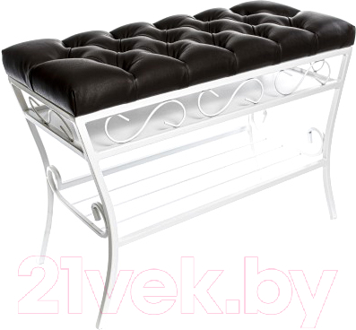 Банкетка Dudo БН-5КС-6 с полочкой под сидением - фото