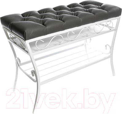 Банкетка Dudo БН-5КС-6 с полочкой под сидением - фото