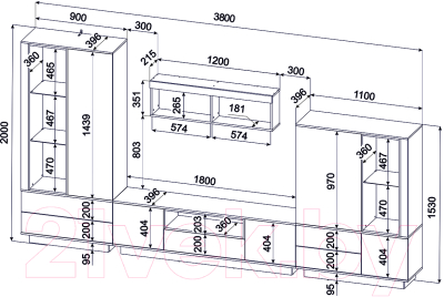 Горка Интерлиния Quartz-1 с подсветкой