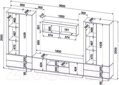 Горка Интерлиния Quartz-3 с подсветкой