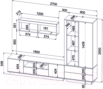 Горка Интерлиния Quartz-4 с подсветкой