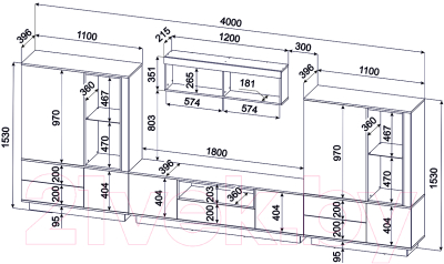 Горка Интерлиния Quartz-5 с подсветкой