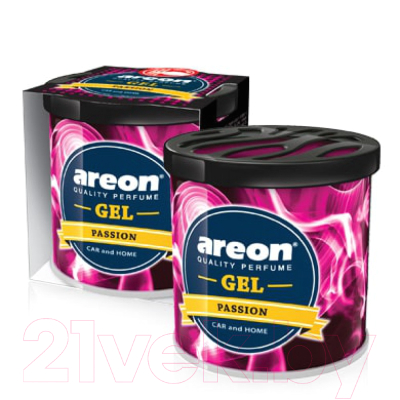 Ароматизатор автомобильный Areon Gel Passion / GCK07
