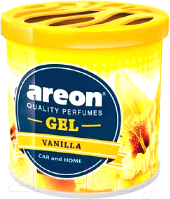 Ароматизатор автомобильный Areon Gel Vanilla / GCK09 - фото